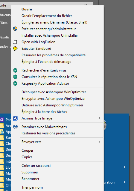 Mene lancement sansboxé Lancer un programme en sandboxé avec le shell